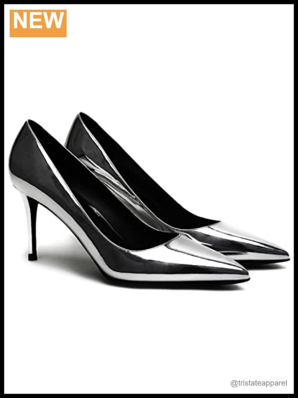 Patent Pointed Toe Slip On Stiletto Kitten Heel Dress Pumps Women's Office